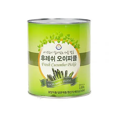 새찬 프레시오이피클(3Kg/EA)  업소용 반찬