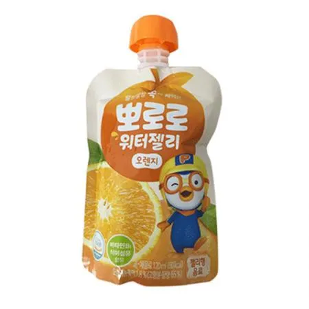 뽀로로 워터젤리(120ml_오렌지 120g/EA)x10 이미지