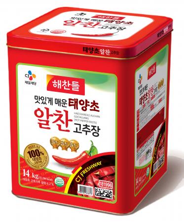 해찬들 알찬고추장(태양초 CJ프레시웨이용 14Kg/EA)