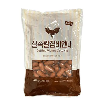 소디프 칼집 비엔나 소시지(실속 1Kg/EA) 소세지