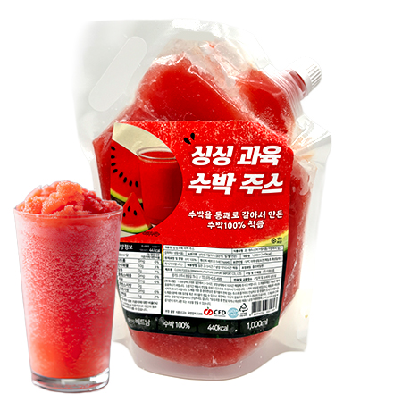★초특가★ 싱싱과육수박주스 1Kg/EA
