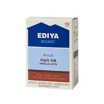 이디야 바닐라라떼(15g*10T 150g/EA)