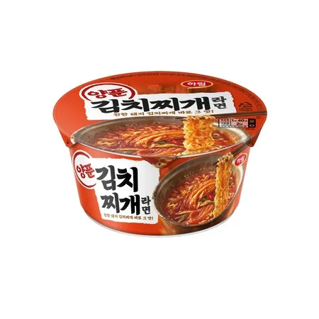 하림 양푼김치찌개라면(컵_BOX_12입 102g/EA)