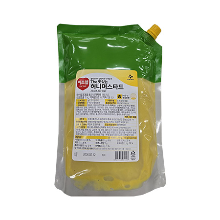 이츠웰 허니머스타드드레싱(The맛있는 2Kg/EA)
