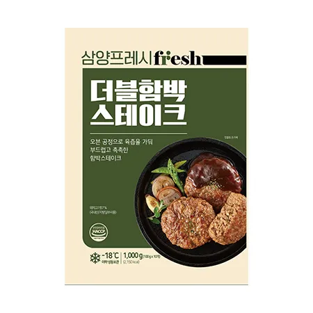 삼양 더블함박스테이크(100g*10입 1Kg/EA)