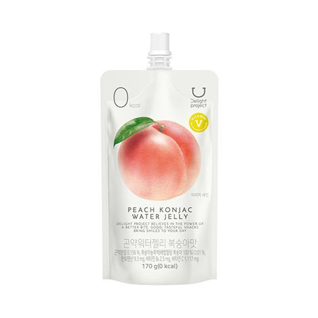 딜라이트프로젝트 곤약워터젤리(복숭아맛 170g/EA)
