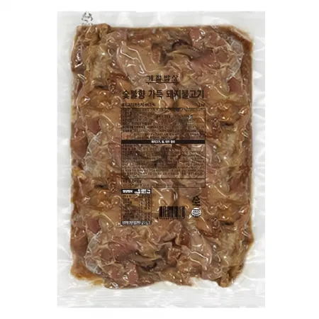 계절밥상 숯불향가득돼지불고기(1Kg/EA)