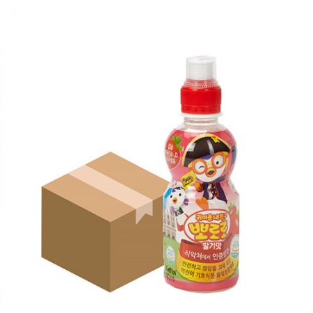뽀로로 과즙음료(235ml_딸기 235g/EA)x24