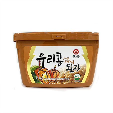 오복식품 우리콩재래식 된장(3Kg/EA)
