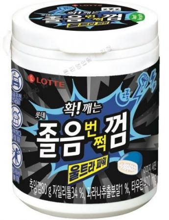 롯데웰푸드 졸음번쩍껌(울트라파워 80g/EA)