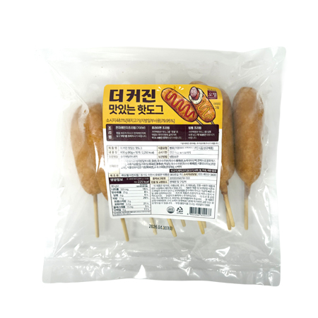 더커진 맛있는핫도그(80g*10입 800g/EA)