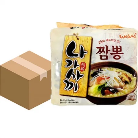 삼양식품 나가사끼짬뽕(멀티팩_115g*5입 575g/EA) X 8개입 이미지