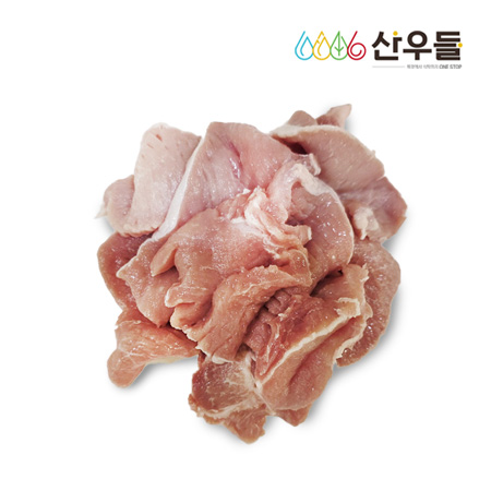 ♥정육특가♥돈등심( 1.2cm두께_슬라이스+연육작업 돈까스용 1Kg/EA)