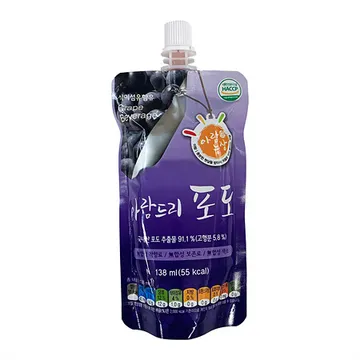 아람농장 아람드리포도주스(138ml_GAP포도 138g/EA)