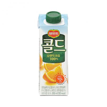 콜드 오렌지주스(250ml 250g/EA)