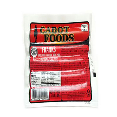 카보트 소시지(부대찌개용 454g/EA) 후랑크 부대찌개햄  소시지 햄