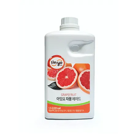 아임요 자몽에이드농축액(1.5L 1.5Kg/EA)