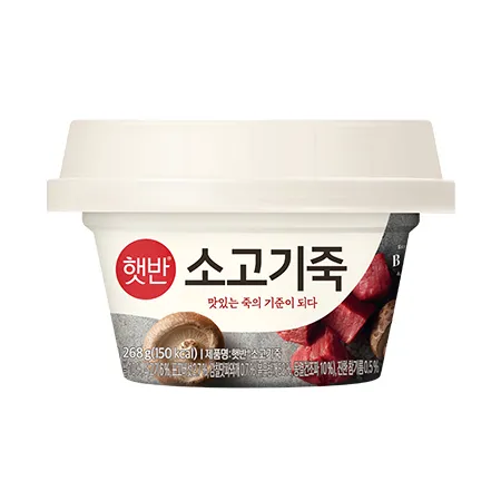 햇반 소고기죽(268g/EA)