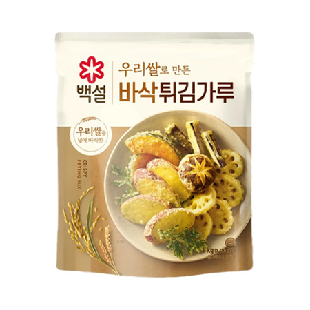 백설 우리쌀바삭튀김가루(1Kg/EA)