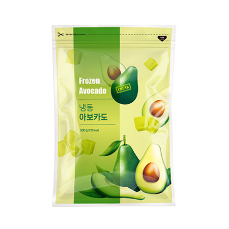 맥그로우앤마리 냉동아보카도(다이스 500g/EA)