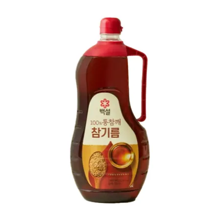 백설 100%통참깨 참기름(PET_1.5L 1.38Kg/EA)