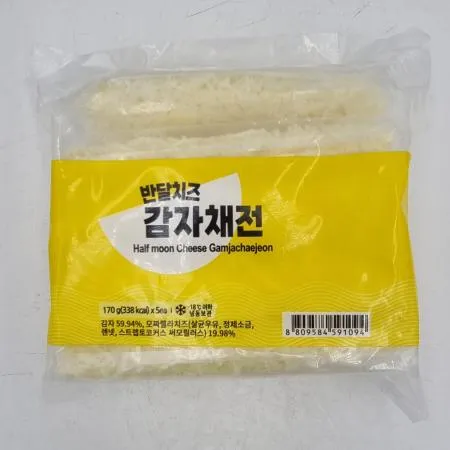 반달치즈감자채전(7인치_170g*5입 850g/EA)