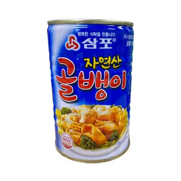 삼포 골뱅이캔(자연산 400g/EA)