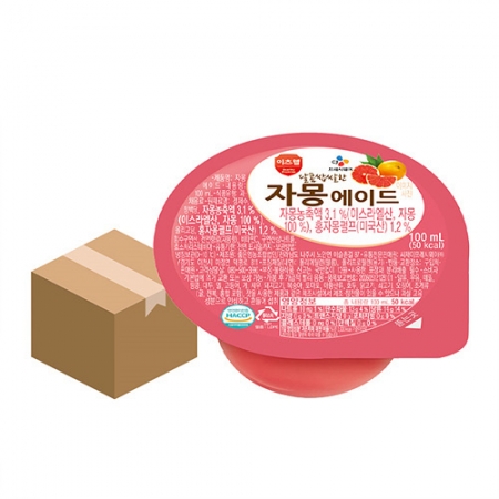 이츠웰 자몽에이드(NEW_빨대없음 100ml*45EA/BOX)