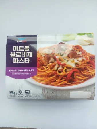 한우물 미트볼볼로네제파스타(310g/EA)