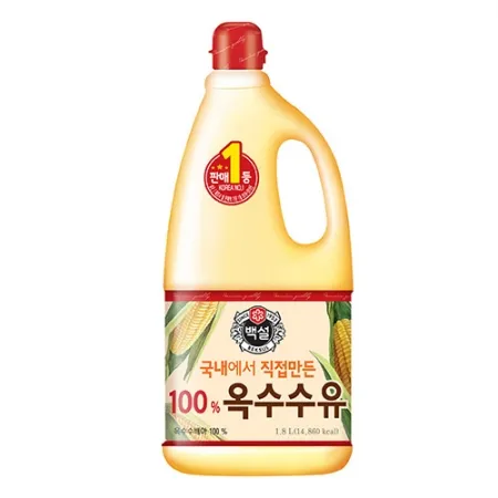 백설 옥배유(1.8L 1.651Kg/EA)