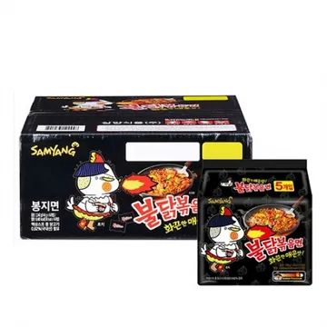 삼양식품 불닭볶음면(멀티팩_5입 700g*8EA/BOX) [원산지: 상세설명참조]