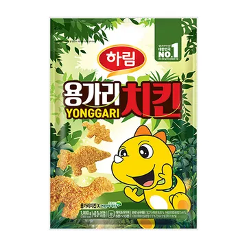 하림 용가리치킨너겟(20g*50입 1Kg/EA)