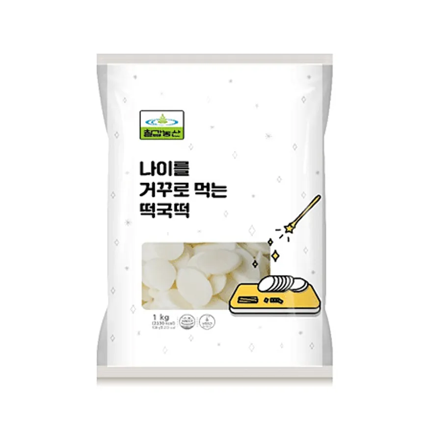 칠갑농산 쌀떡국떡(나이를거꾸로먹는 1Kg/EA) 이미지
