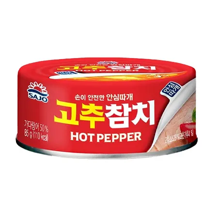 사조안심따개 참치캔(고추 85g/EA)