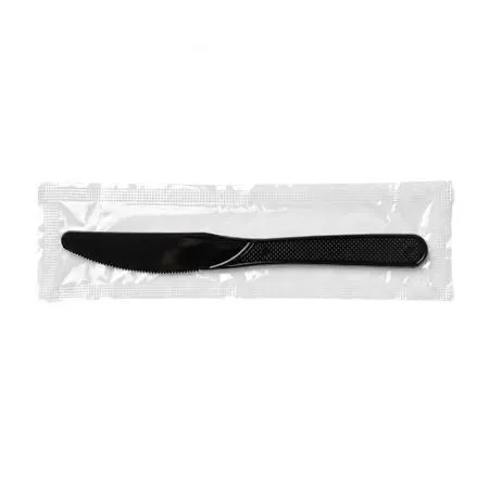 일회용나이프(검정_16.5cm_개별포장_100입 EA)
