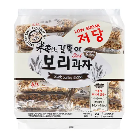 엉클팝 저당보리과자(길쭉이_24개입 300g/EA)