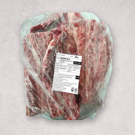 ♥정육특가♥ 돈등뼈(국내산 25cm 절단 20kg/BOX) CJ정육점