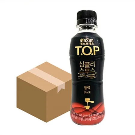 동서 TOP원두커피(240ml_PET_심플리스무스_블랙 240g/EA)x20 [원산지: 상세설명참조]