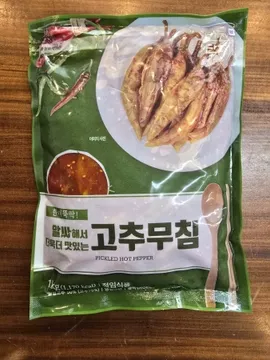 반찬단지 한끼뚝딱고추무침(절임고추50% 1Kg/EA)