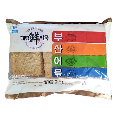 사조대림 부산 사각어묵 (3Kg/EA) 냉동어묵