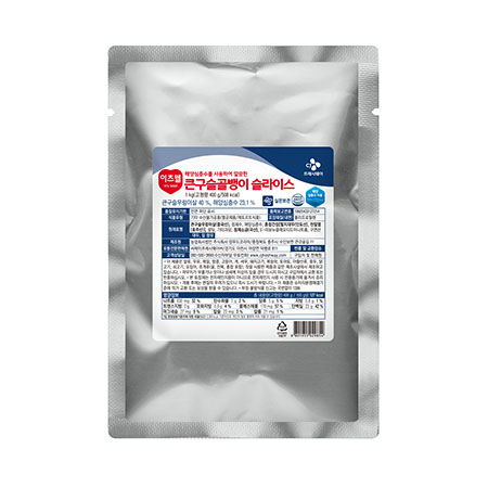 이츠웰 큰구슬골뱅이슬라이스(파우치_해양심층수사용 1Kg/EA)