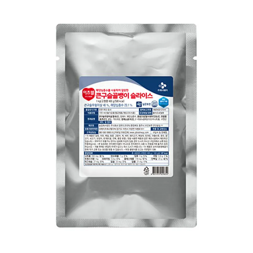 이츠웰 큰구슬골뱅이슬라이스(파우치_해양심층수사용 1Kg/EA) 이미지
