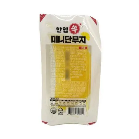그래도푸드 한입쏙미니단무지(얇은반달_30g*100입 3Kg/BOX)