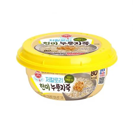 오뚜기 저칼로리현미누룽지죽(215g/EA)