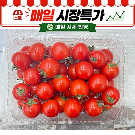 ★매일시장특가★ 방울토마토(10~15g/개 500g/EA)