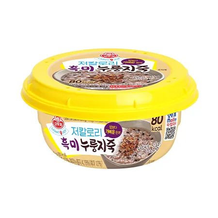오뚜기 저칼로리흑미누룽지죽(215g/EA)