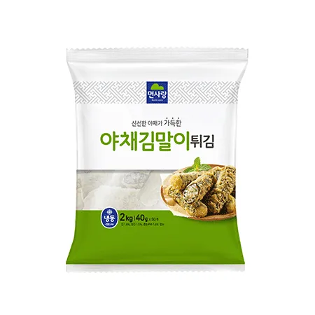 ♥튀김특가♥ 면사랑 야채김말이(40g*50입 2Kg/EA)