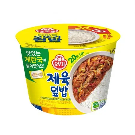 오뚜기 컵밥(제육덮밥_즉석국포함 315g/EA)