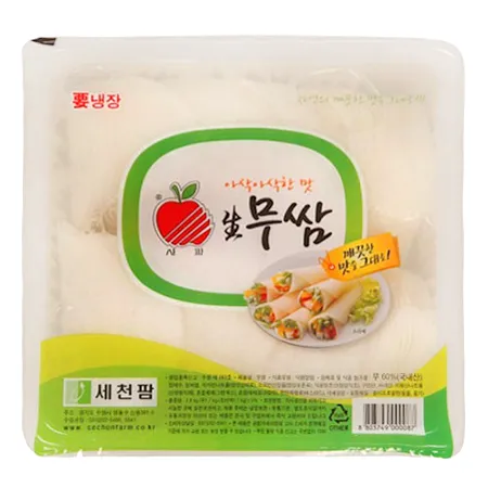 세천팜 쌈무(흰색 2.8Kg/EA)  업소용 반찬