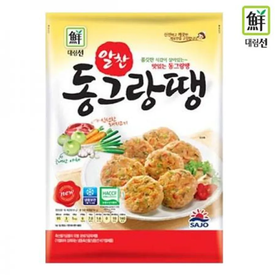 사조대림 알찬동그랑땡(NEW 1Kg/EA) 이미지